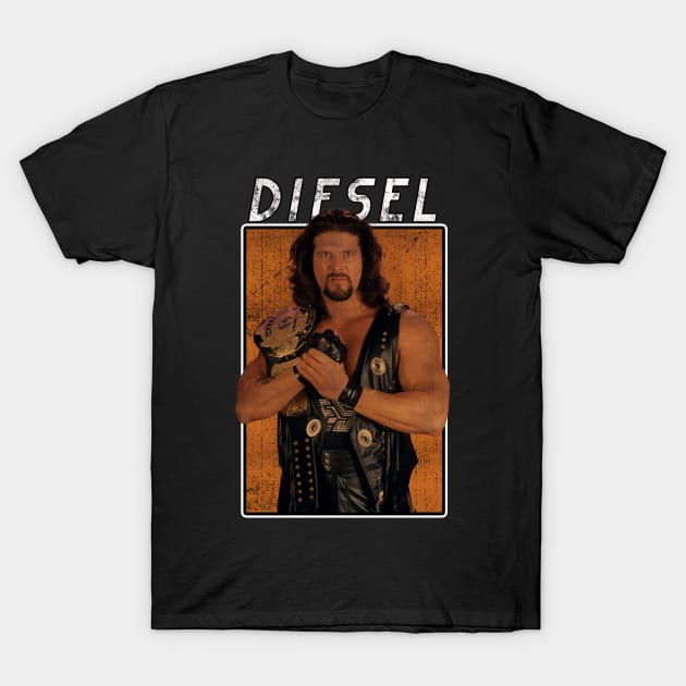 Vintage Wwe Diesel T-Shirt by The Gandol